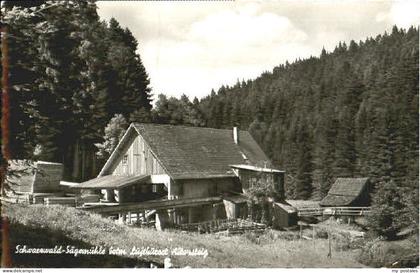 Altensteig Schwarzwald Altensteig Saegemuehle x 1957