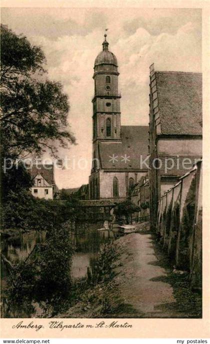 Amberg Oberpfalz Vils Sankt Martin Kirche