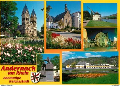 Andernach Rheinpartie Dom