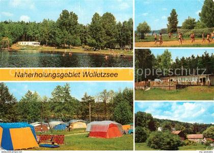 Angermuende Wolletzsee Campingplatz Strandbad Konsumgaststaette