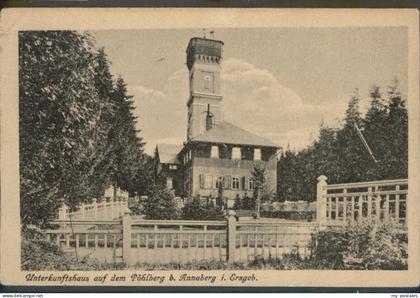 Annaberg-Buchholz Erzgebirge Annaberg-Buchholz Poehlberg unterkunftshaus