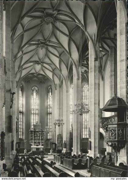 Annaberg-Buchholz Erzgebirge Annaberg-Buchholz St Annen Kirche Altar