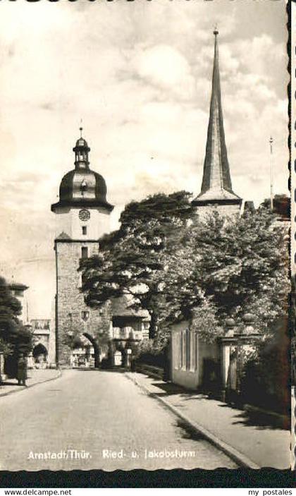 Arnstadt Ilm Arnstadt Turm Dom