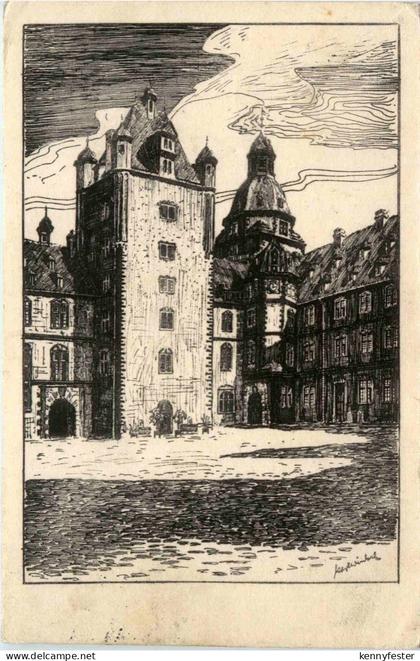 Aschaffenburg - Im Schlosshof