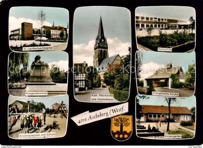 Ascheberg Westfalen St Lambertus Hospital Kriegerehrenmal Kinderspielplatz und S