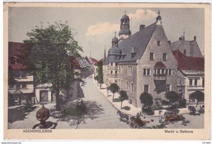ALLEMAGNE - SAXE-ANHALT - Deutschland - ASCHERSLEBEN