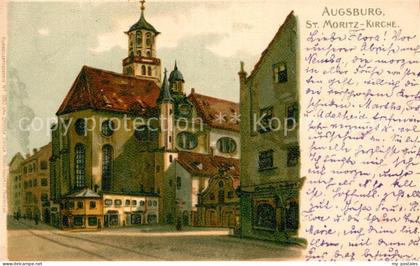 AUGSBURG  CITY Sankt Moritz Kirche