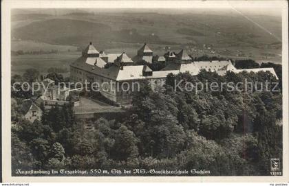 Augustusburg Schloss Augustusburg Fliegeraufnahme