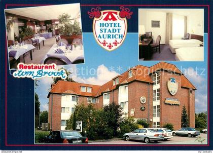 Aurich Ostfriesland Restaurant Tom Brook Hotel Stadt Aurich Gastraum Zimmer