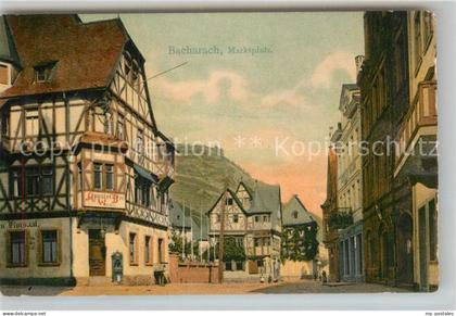 Bacharach Rhein Marktplatz