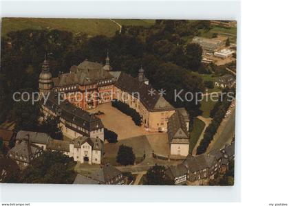 Bad Berleburg Schlo Berleburg Fliegeraufnahme