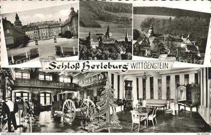 Berleburg Bad Schloss Berleburg Wittgenstein Teilansichten