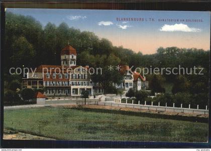 Bad Blankenburg Sanatorium am Goldberg