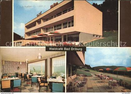 Bad Driburg Waldcafe Pension Bad Driburg Terrasse Gastraum