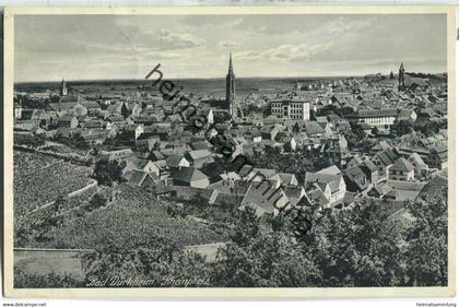 Bad Dürkheim - Gesamtansicht - Verlag J. Götzinger's Nachf. G. Ulrich Bad Dürkheim