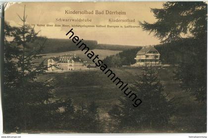 Kindersolbad Bad Dürrheim - Schwarzwaldstube - Kindersolbad - Verlag Alb. Wehinger Bad Dürrheim