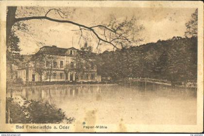 Bad Freienwalde Muehle x 1926
