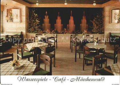 Bad Koenigshofen Wasserpiele Cafe Maerchenwald