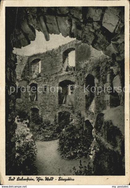 42509211 Bad Liebenstein Burgruine Bad Liebenstein