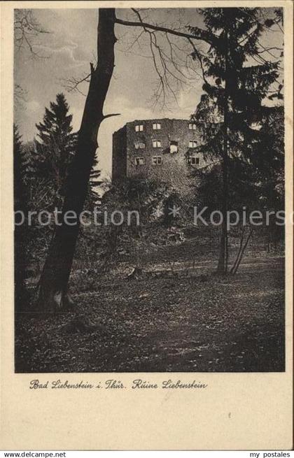 Bad Liebenstein Ruine Liebenstein