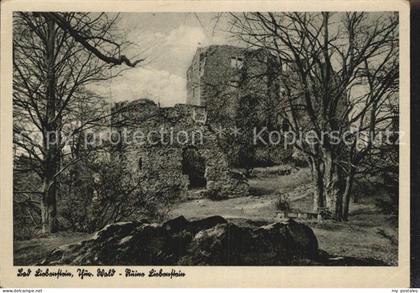 Bad Liebenstein Ruine Liebenstein