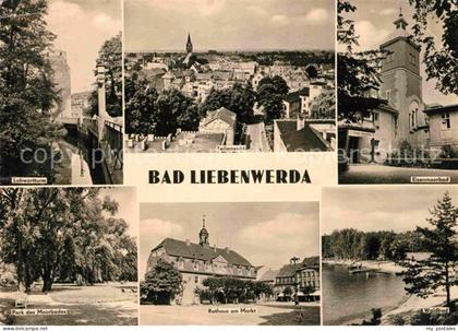 Bad Liebenwerda Lubwartturm Eisenmoorbad Waldbad Rathaus