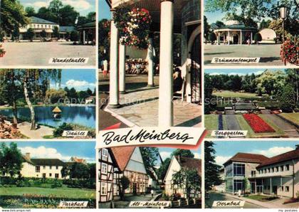 Bad Meinberg Horn-Bad Meinberg NRW Wandelhalle Brunnentempel Stausee Berggarten