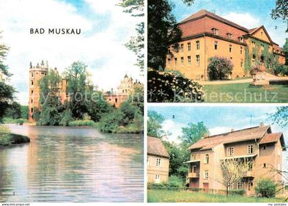 Bad Muskau Oberlausitz Schlossruine Moorbad Turmvilla