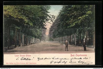 AK Bad Oeynhausen, Lawn Tennis-Plätze