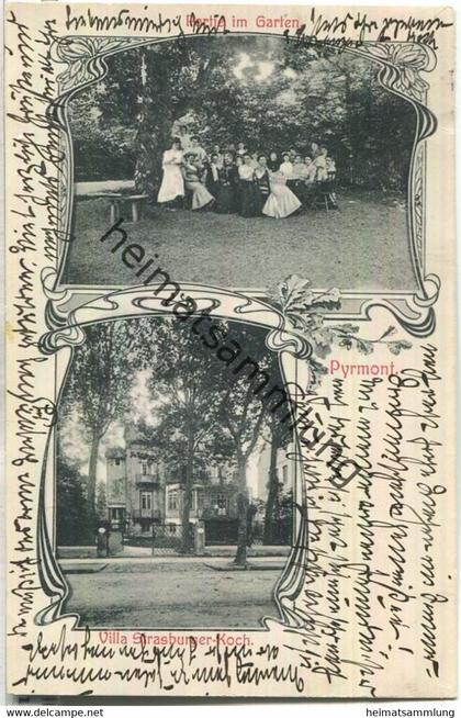 Bad Pyrmont - Villa Strasburger Koch - Verlag Schlitzberger Pyrmont
