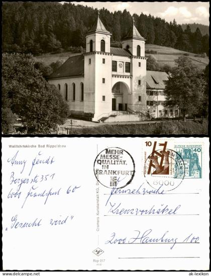 Ansichtskarte Bad Rippoldsau-Schapbach Wallfahrtskirche 1968