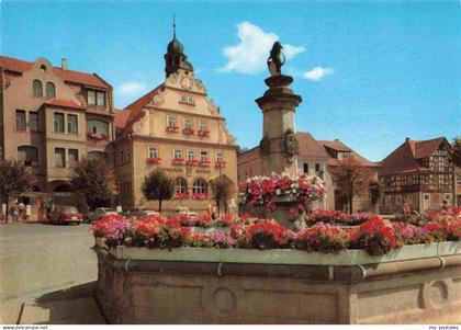 Rodach Bad Rodach Coburg Marktplatz Brunnen