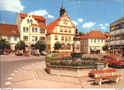 Rodach Coburg Marktplatz Rathaus
