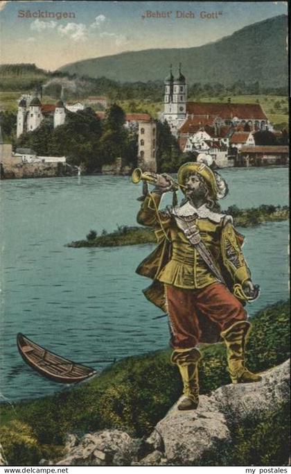 Bad Saeckingen Trompeter von Saeckingen