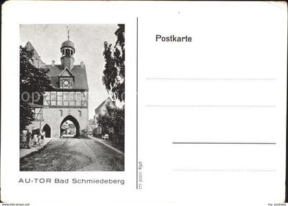 Bad Schmiedeberg Autor