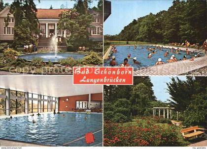 Bad Schoenborn Langenbruecken Hallenbad Brunnen Freibad Kurpark