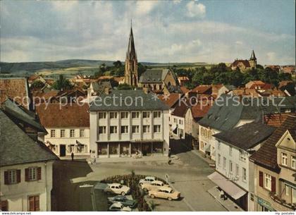 Sobernheim Bad Felkekurort Marktplatz und Haus Huettenberg