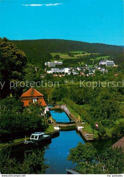 Bad Sooden-Allendorf Panorama Werra und Bad Sooden