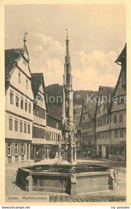 Bad Urach Marktbrunnen