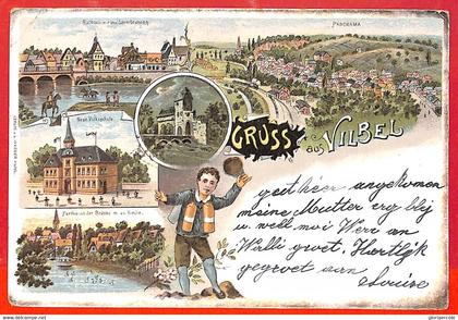 aa7782  - Ansichtskarten VINTAGE  POSTCARD: GERMANY Deutschland -  Bad Vilbel 1899