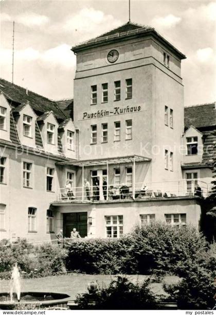 Wilsnack Bad Puschkin Kurhaus