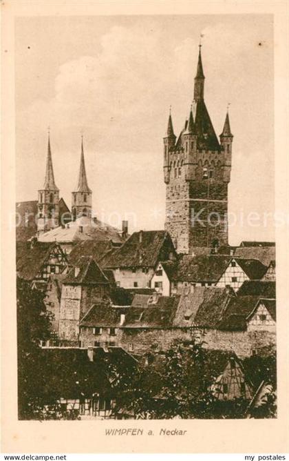 Bad Wimpfen Kirchenpartie