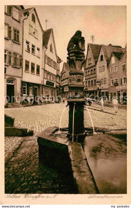 Wimpfen Bad Loewenbrunnen