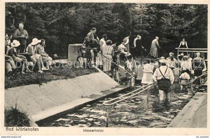 Bad Woerishofen Wassertreten