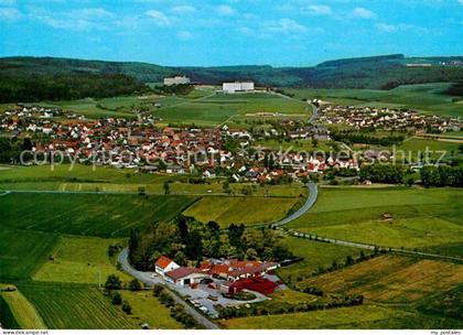 Zwesten Bad Fliegeraufnahme mit Hartwaldklinik