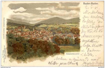 Baden-Baden - Litho