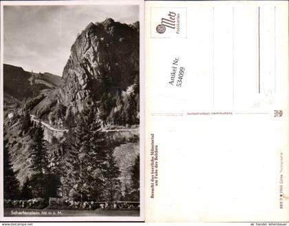 534099,Foto Ak Münstertal Schwarzwald Scharfenstein Münstertal