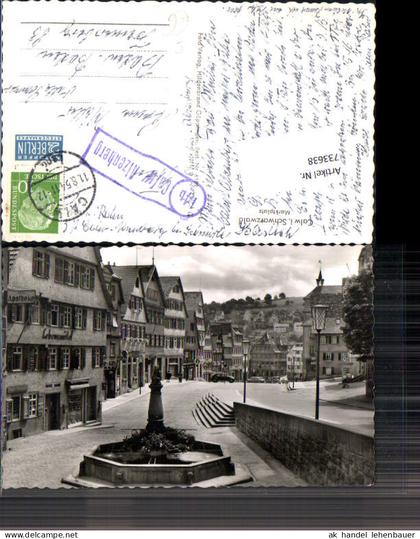 733638 Calw im Schwarzwald Marktplatz Posthilfsstelle Calw Alzenberg