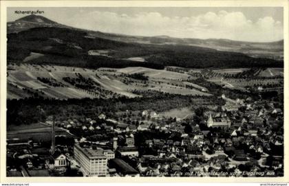 CPA Eislingen an der Fils Württemberg, Fliegeraufnahme, Hohenstaufen