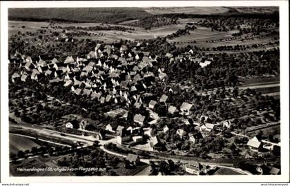 CPA Heimerdingen Ditzingen in Württemberg, Fliegeraufnahme